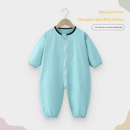 Baby Coverall Crawling Cotton UV-Protective Jumpsuit