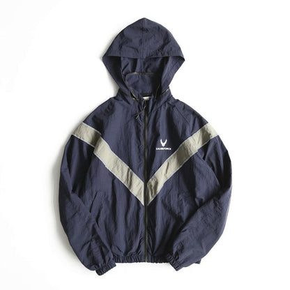 Men's Reflective Quick-Drying Hooded Jacket