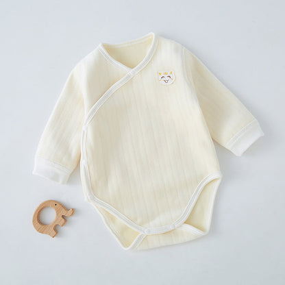 Newborn Fleece-Lined Romper Onesie Pajamas