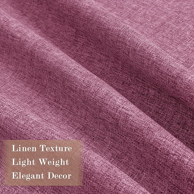120" Wx102 L Linen Room Divider Drapes for Doorway/Glass Window/Sliding Door/Patio, Extra Wide Pinch Pleated Full Blackout Curtains for Girls Boys Teen Kids Room, 1 Panel, Lilac