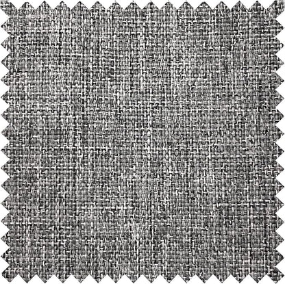 Macochico Pinch Pleated Blackout Curtains 102 Inches Long 100% Light Blocking Mid Grey Linen Drapes for Bedroom Living Room Farmhouse Shabby Chic Burlap Curtains with Tieback 72”Wx102”L 1 Panel