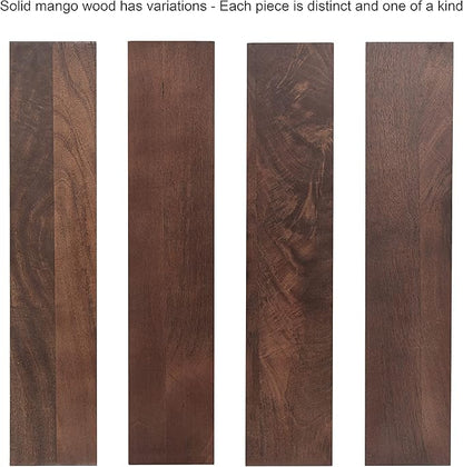 Kate and Laurel Aja Modern Side Table; 15 x 15 x 23; Walnut Brown; Decorative Modern Geometric Wood Bedroom Nightstand Table with Round Tabletop and Unique Slanted Legs