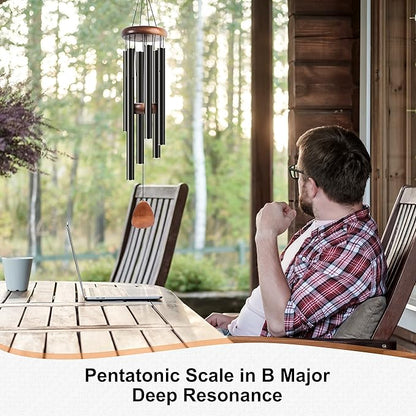 Wind Chimes for Outside, 37 inch Large Metal Wind Chimes Outdoor (4)