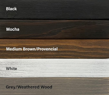 joelsantiques 18 Inch Wooden Floating Shelves for Wall - 18x6x2 in - Made of Natural Wood - Short Heavy Duty Rustic Wall Shelves for Bedroom - Perfect for Bathroom, Kitchen - Grey
