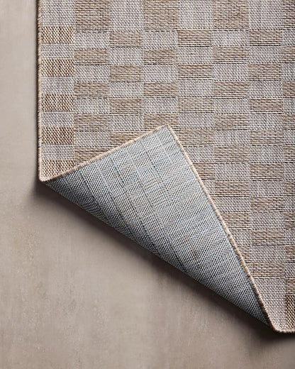 Loloi Amber Lewis Topanga Collection TOP-03 Natural/Dove 9'-2" x 12'-0" Indoor/Outdoor Area Rug