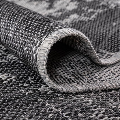 Keen Home Design Terrace Outdoor Throw Rug - 3x5 Washable Indoor/Outdoor Rug for Patio, Kitchen, Balcony, Beach, Garden, Deck and Porch, Size: 3'x5'
