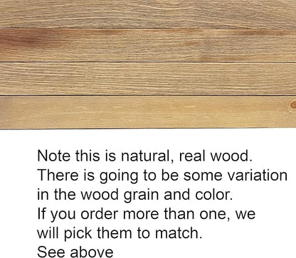 joelsantiques 60 Inch Wooden Floating Shelves for Wall - 60x6x2 in - Made of Natural Wood - Rustic Wall Shelves for Bedroom - Perfect for Living Room, Kitchen - Natural