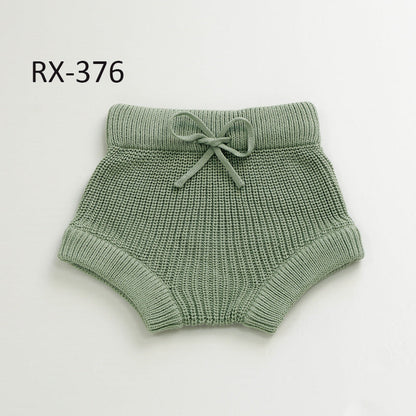 Baby Handmade Knitted Sweater And Shorts