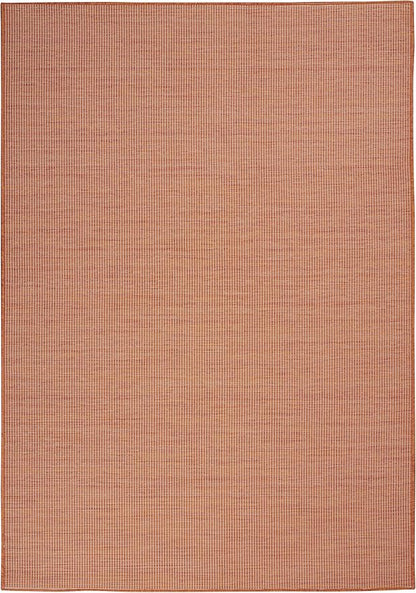 Nourison Home Positano 3' x 5' Terracotta Fabric Modern Area Rug (3' x 5')
