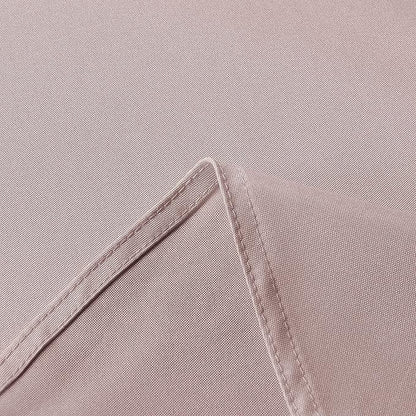 sancua Rectangle Tablecloth - 60 x 102 Inch - Stain and Wrinkle Resistant Washable Polyester Table Cloth, Decorative Fabric Table Cover for Dining Tables, Buffet Parties and Camping, Blush