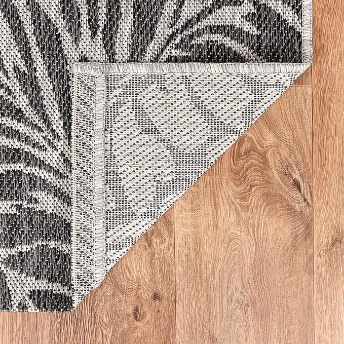 Keen Home Design Terrace Outdoor Area Rug - 6x9 Washable Indoor/Outdoor Rug for Patio, Kitchen, Balcony, Beach, Garden, Deck and Porch, Size: 6'x8'10"