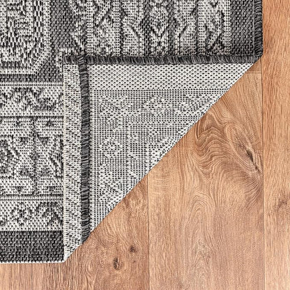 Keen Home Design Terrace Outdoor Area Rug - 12x15 Washable Indoor/Outdoor Rug for Patio, Kitchen, Balcony, Beach, Garden, Deck and Porch, Size: 12'x15'