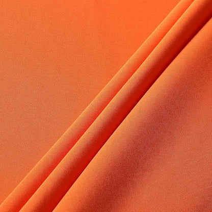 sancua Square Tablecloth - 60 x 60 Inch - Stain and Wrinkle Resistant Washable Polyester Table Cloth, Decorative Fabric Table Cover for Dining Tables, Buffet Parties and Camping, Orange