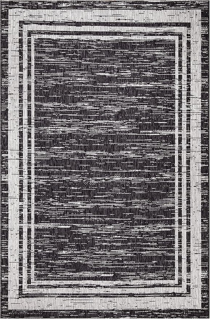 Keen Home Design Outdoor Rug - 8x10 Washable Indoor/Outdoor Rug for Patio, Balcony, Kitchen, Garden, Beach, Deck and Porch. Size: 7'9" x 10'2"
