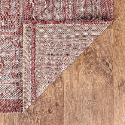Keen Home Design Terrace Outdoor Area Rug - 8x10 Washable Indoor/Outdoor Rug for Patio, Kitchen, Balcony, Beach, Garden, Deck and Porch, Size: 7'7"x10'