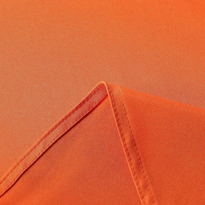 sancua Rectangle Tablecloth - 54 x 108 Inch - Stain and Wrinkle Resistant Washable Polyester Table Cloth, Decorative Fabric Table Cover for Dining Tables, Buffet Parties and Camping, Orange