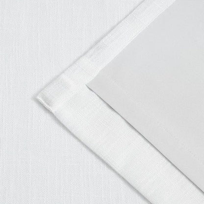Vision Home White Pinch Pleated Full Blackout Curtains Thermal Insulated Window Curtains 84 inch for Living Room Bedroom Room Darkening Pinch Pleat Drapes with Hooks Back Tab 2 Panel 40" Wx84 L