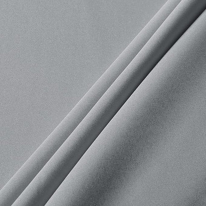 sancua Rectangle Tablecloth - 70 x 108 Inch - Stain and Wrinkle Resistant Washable Polyester Table Cloth, Decorative Fabric Table Cover for Dining Tables, Buffet Parties and Camping, Silver Grey