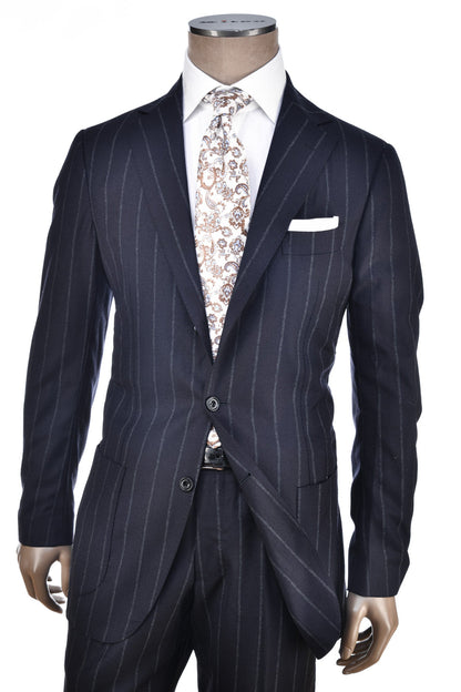 Sartorio Pinstripe Virgin Wool Suit
