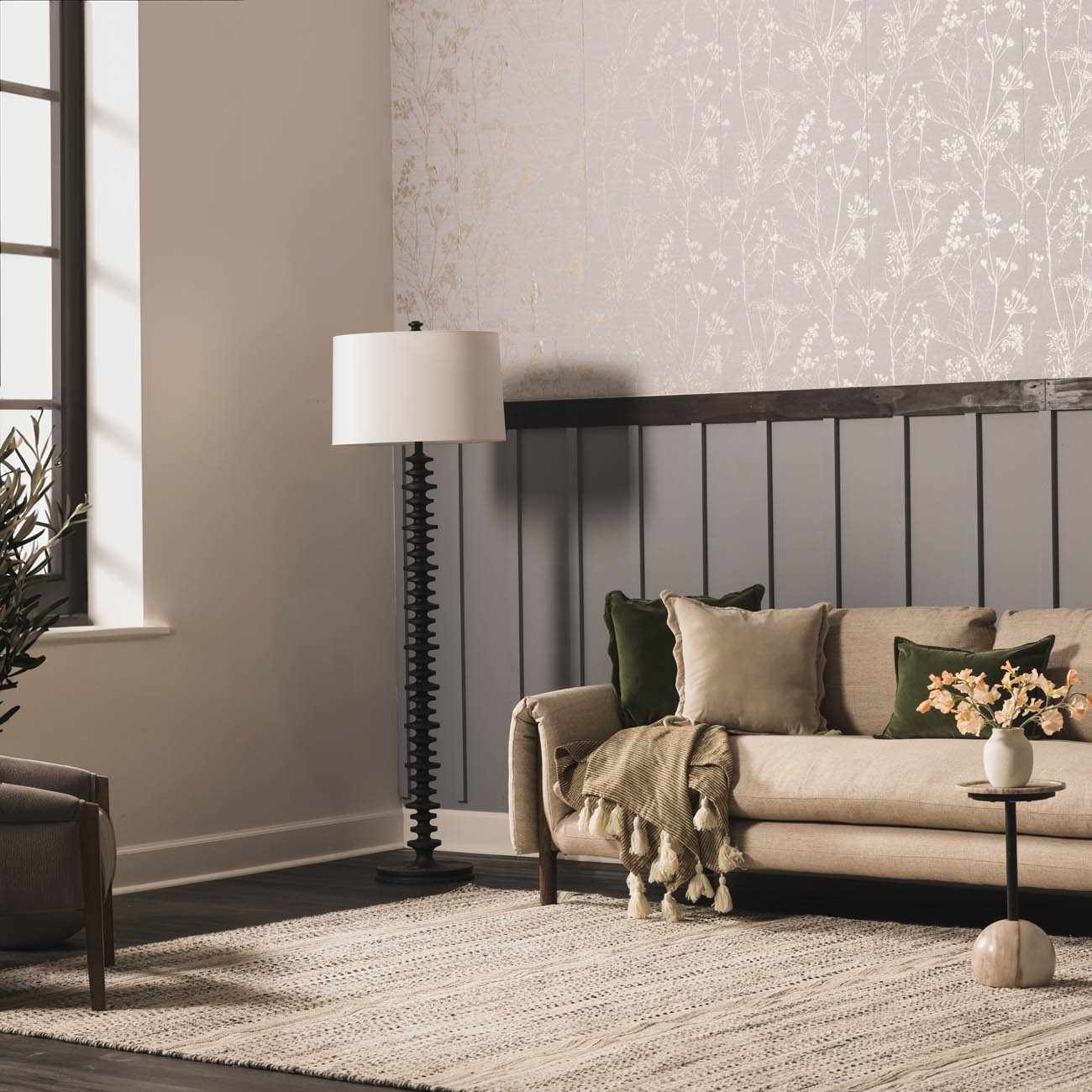 Arabi Wool Area Rug