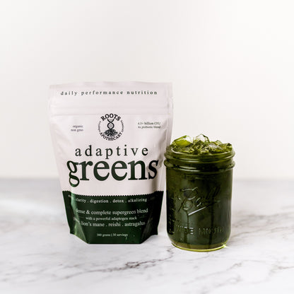 adaptive greens + cacao stack