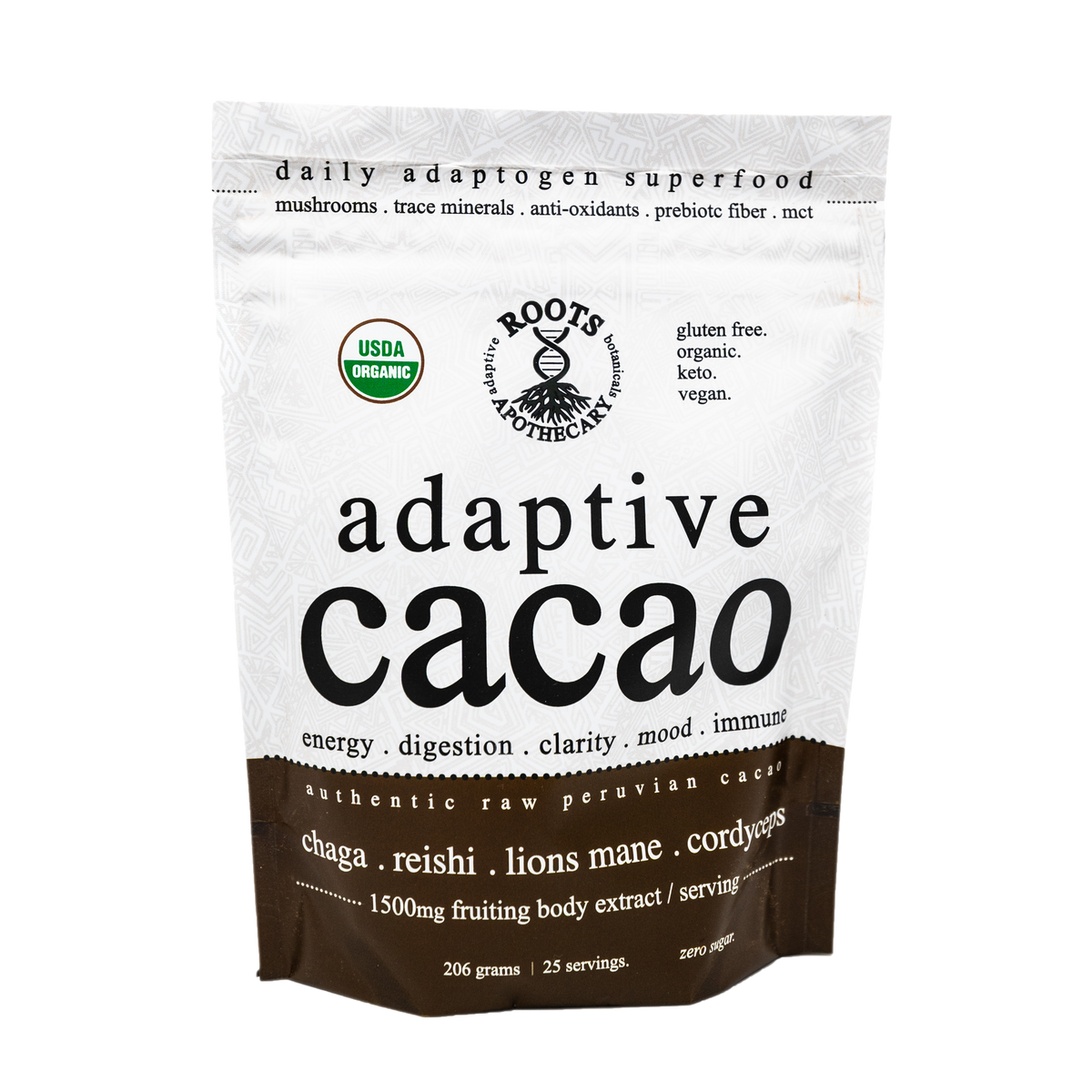 adaptive greens + cacao stack