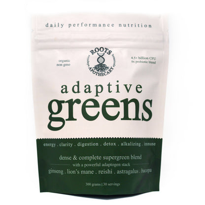 adaptive greens + cacao stack