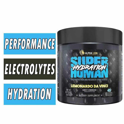 Alpha Lion SuperHuman® Hydration Lemonardo Da Vinci