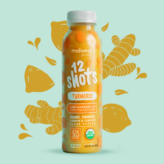 12 shots - Shots au curcuma