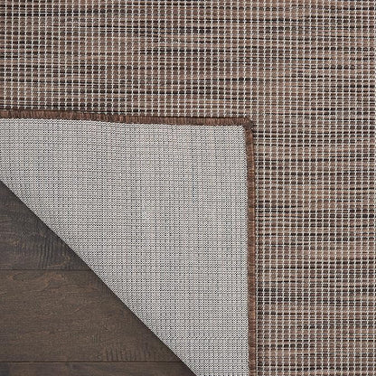 Nourison Home Positano 8' Runner Natural Fabric Modern Area Rug (8' Runner)