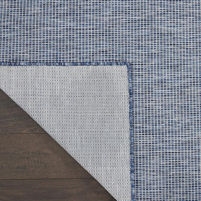 Nourison Home Positano 6' x 9' Navy Blue Fabric Modern Area Rug (6' x 9')
