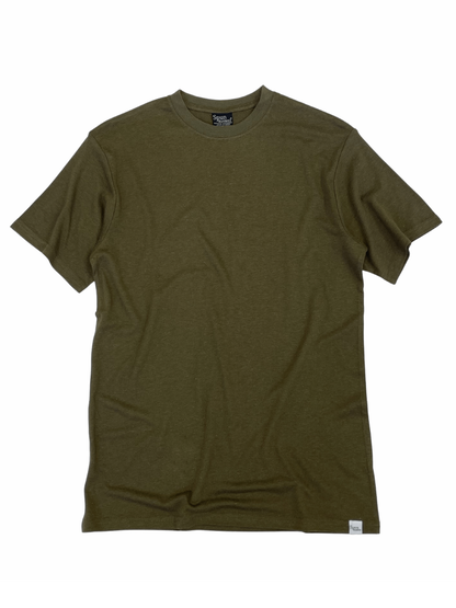 Custom Printed Men's Bamboo Viscose/Organic Cotton Short Sleeve T-Shirt