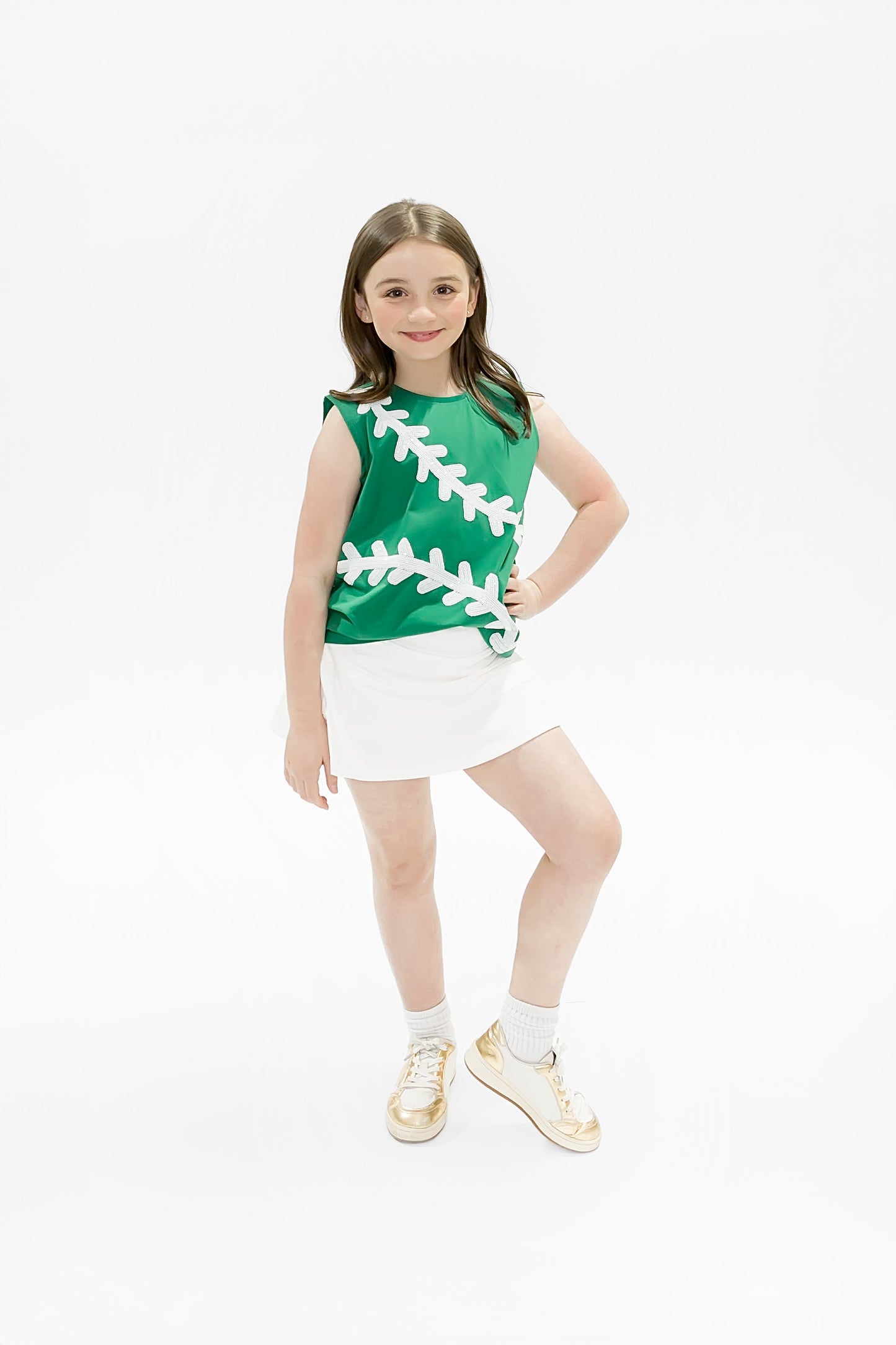 Baseball Green Tank