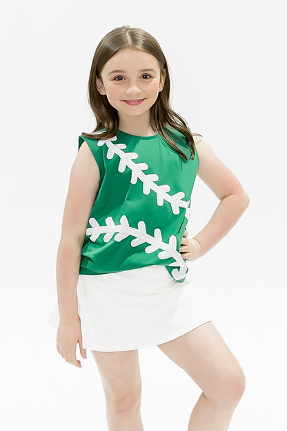 Baseball Green Tank