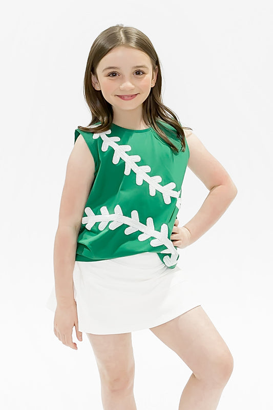 Baseball Green Tank