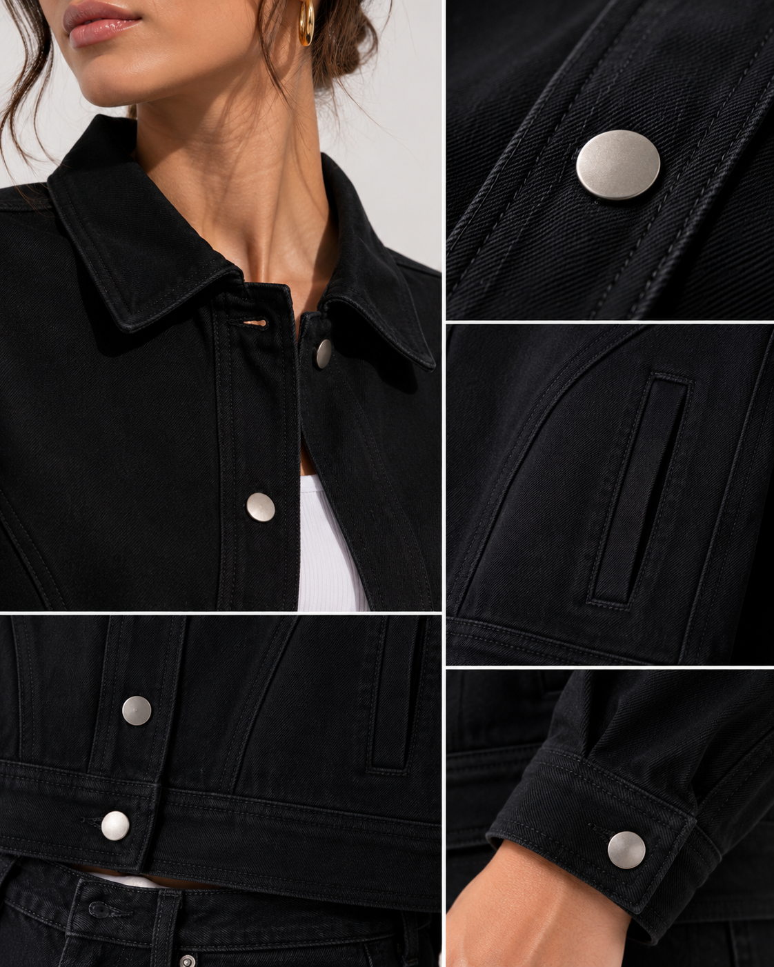 The Cropped Denim Jacket