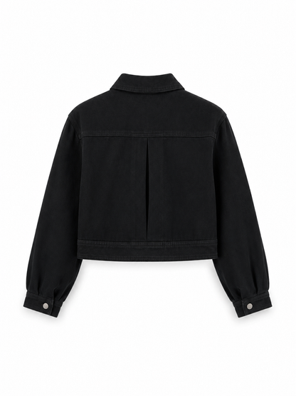 The Cropped Denim Jacket
