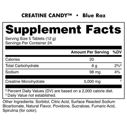 Bucked Up Creatine Candy