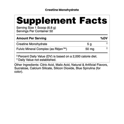 Bucked Up Creatine Monohydrate 250 g