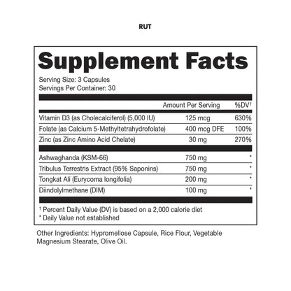 Bucked Up RUT-90 Capsules