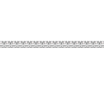 Lab Grown Round Diamond Tennis Bracelet in 14k White Gold (6 cctw F/G  VS2/SI1)
