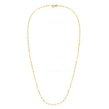 14k Yellow Gold Alternate Valentino Chain (1.40 mm)