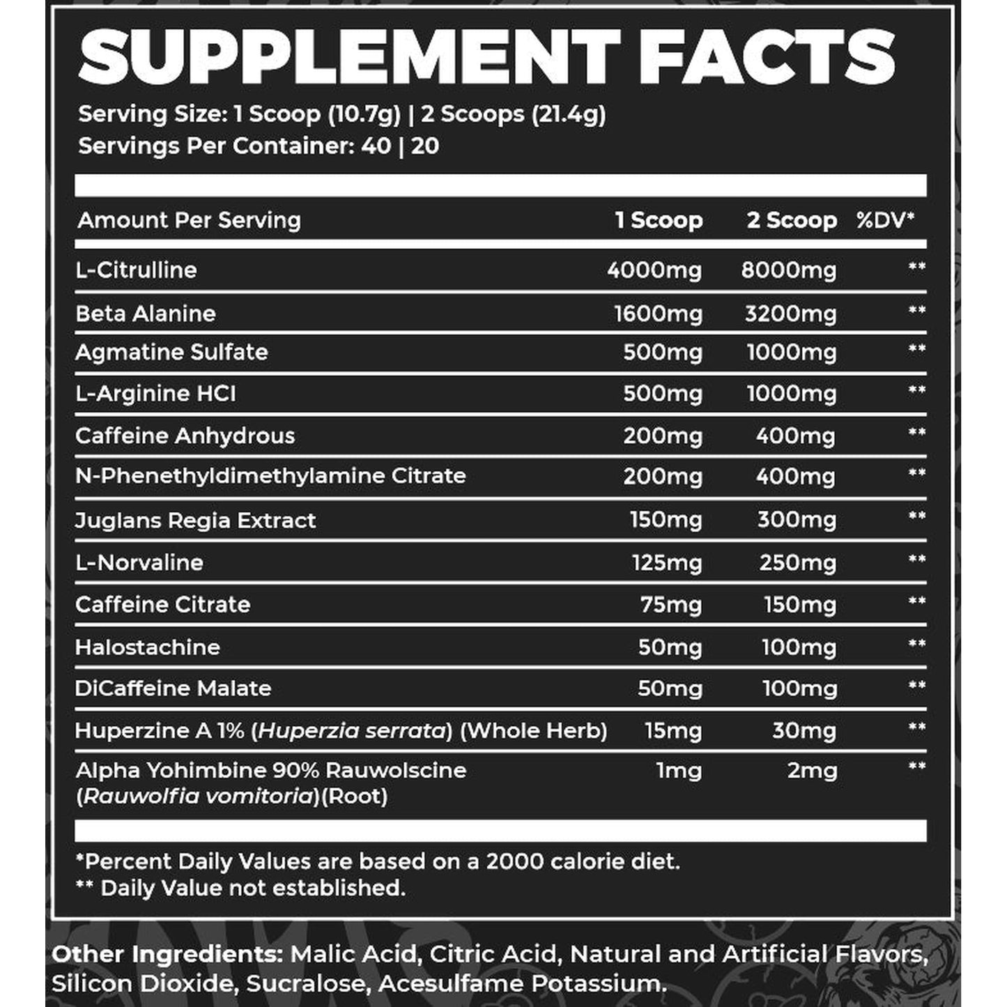 Dark Labs Crack OG Pre-Workout