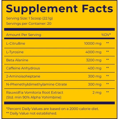 Dark Labs Maniaco Pre-Workout