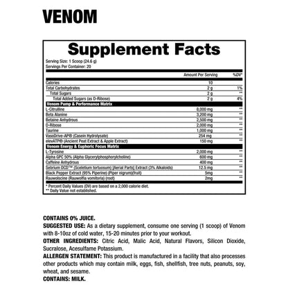 Dragon Pharma Venom (New)