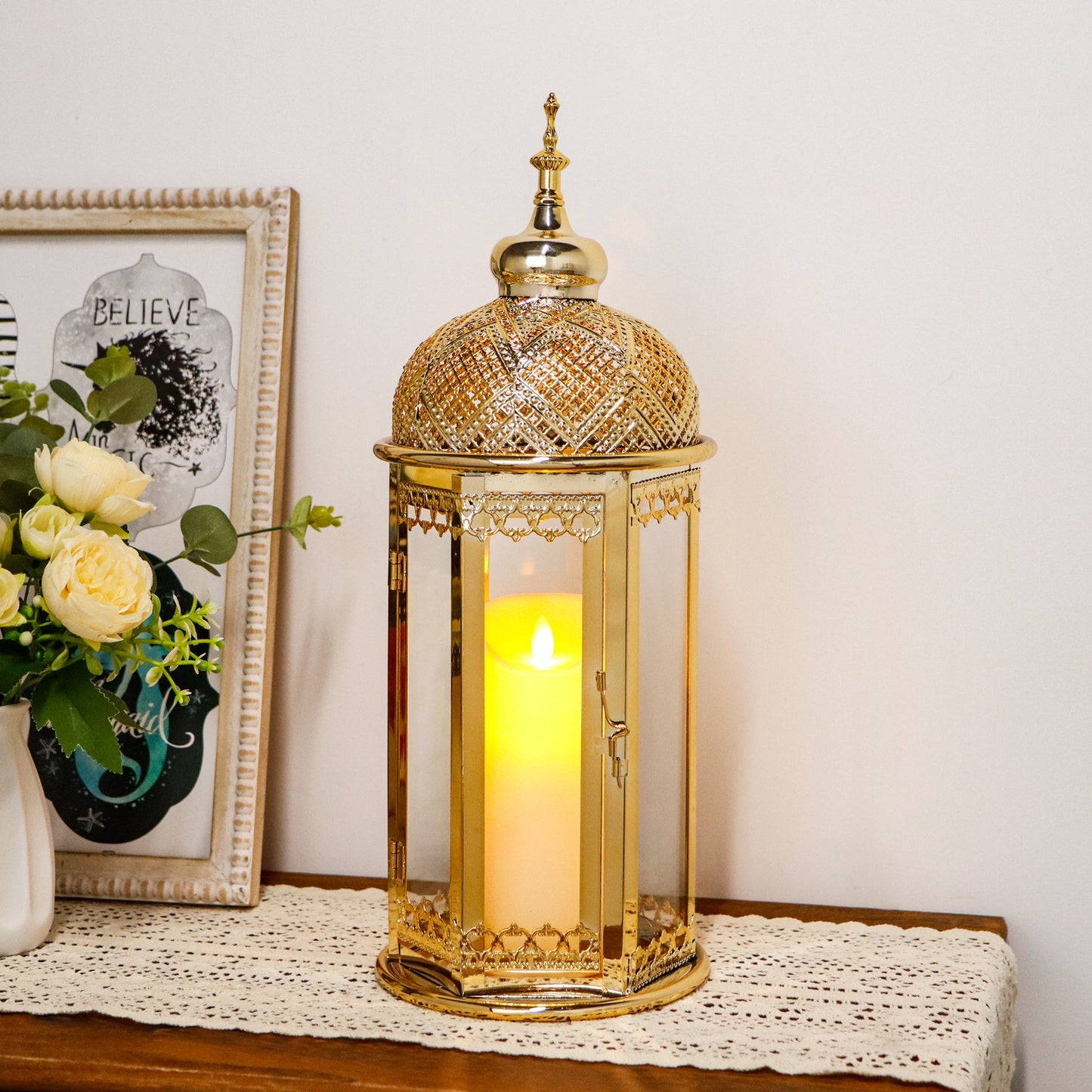 Moroccan Candle Lantern（3Pcs）