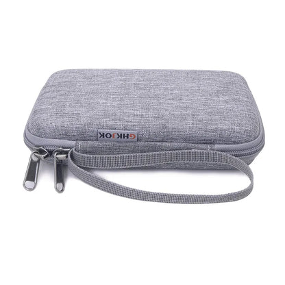 Hard Travel Electronic Organizer Case for Power Adapter Chargers Cables Power Bank USB Flash Disk SD Card Portable Accessories