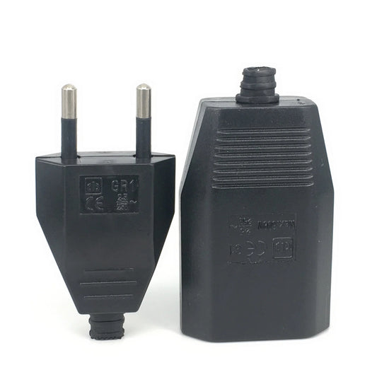 1 Uds. Cable de alimentación europeo reconectable enchufe macho CE toma hembra enchufe eléctrico estilo Vintage Industrial enchufe reconectable 250V 16A