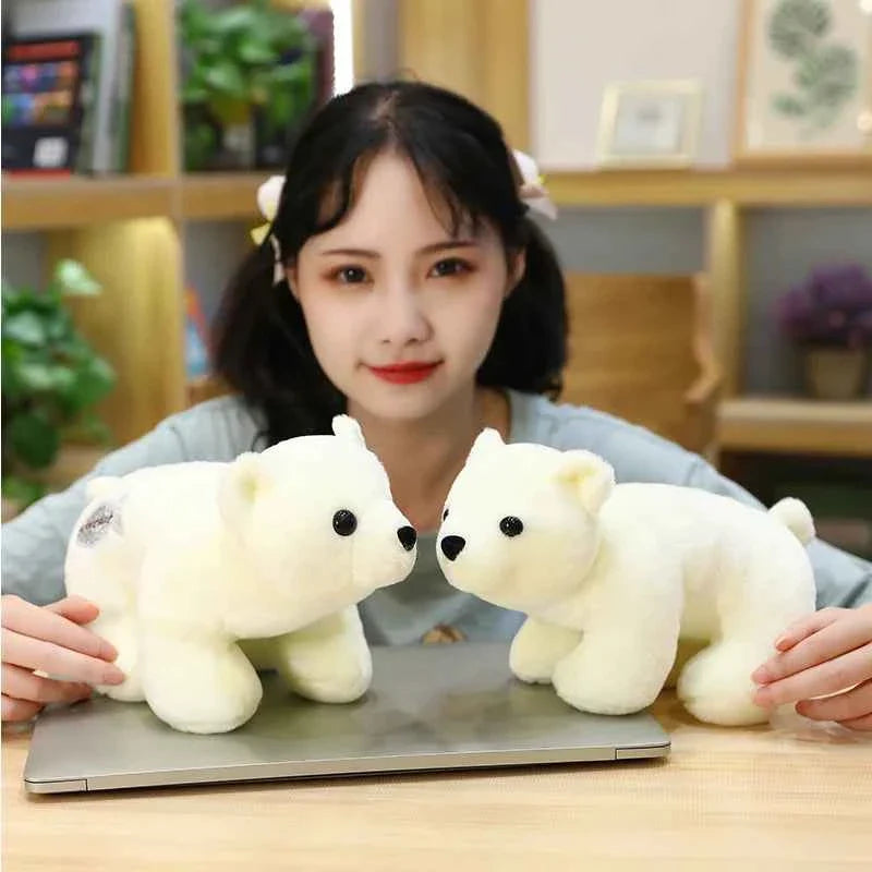 Cute Sea World Plush Doll – Soft Sea Lion Polar Bear Panda Stuffed Toy Gift