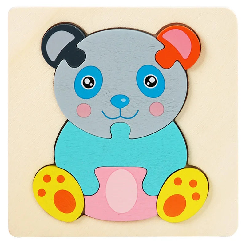 Kids Wooden Toys 3D